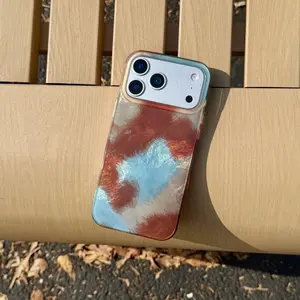 Blue Gradient Phone Case for Apple Iphone16promax, Iphone15promax, Iphone14pro, Iphone13pro, Fashionable Women's and Men's Cases