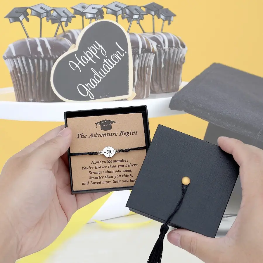 Graduation Gifts for Her Him Kindergarten Class of 2026 Cool High School College Graduation Gift 5th 8th Grade Teen Girl Boy Bracelet Women Jewelry Cards Middle School Nurse Senior Daughter Student Adjustable Cuffs Graduation Gifts for Her Him Kindergarten Class of 2026 Cool High School College Graduation Gift 5th 8th Grade Teen Girl Boy Bracelet Women Jewelry Cards Middle School Nurse Senior Daughter Student Adjustable Cuffs