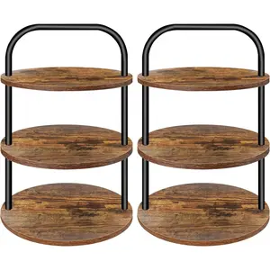 Cupcake Stand, Wooden Cupcake Stand for 100 Cupcakes 3 Tier Large Dessert Table Display Set Cupcake Tiered Tray Stand Serving Tray for Supplies Vendor Display Farmhouse