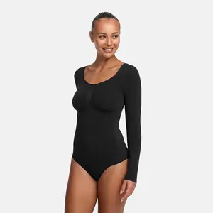 Cfab Longsleeve Brief Sculpting Bodysuit