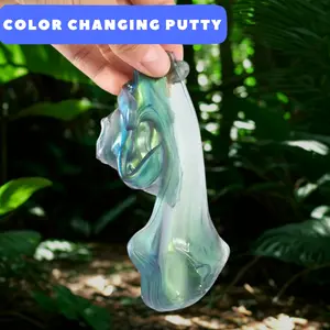 Chameleon Color-Shifting Smart Putty – Iridescent Sensory Fidget Toy for Kids & Adults | Changes Color with Every Angle | Stress Relief & Holiday Gift in Tin Box