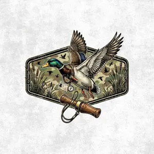 Mallard Duck Hunting Sticker – Waterfowl Outdoor Vinyl Decal