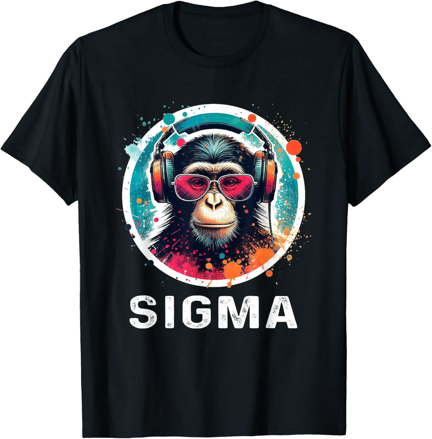 Sigma Meme Shirts Ironic Meme Shirt Funny Sigma Shirt Monkey T-Shirt - Terrancecar Shop 89B0DD94NYCQ