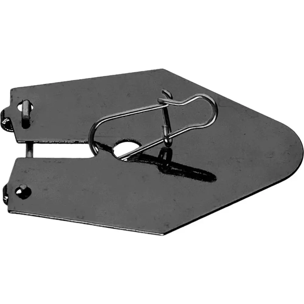 Queen Tackle Switch Blades - 3-Pack Fishing Gear Accessories, Black Mirror, Durable High-Quality Metal Blades, Quick Attach Flash-Action Lure Customizer, Available in Regular/Large Sizes