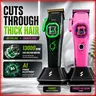 Suprent FANGS Vector Clipper - 13000 RPM AI Controlled Motor, Unique U-Shape Blade, Dual Mode Lever, LED Light, Smooth Lightweight Professional Barber Equipment for Barbers, Home Haircut Mens Gift, Mens Gifts