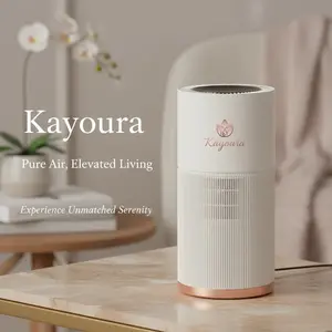 Kayoura 8L Evaporative Humidifier for Large Rooms up to 1000 ft²- Baby Elderly& Pet Safe Cool Evaporation, 900ml/h Output, UV Disinfection, Easy Top Fill,UltraQuiet 28dB, Smart AI Humidity Control Upgraded
