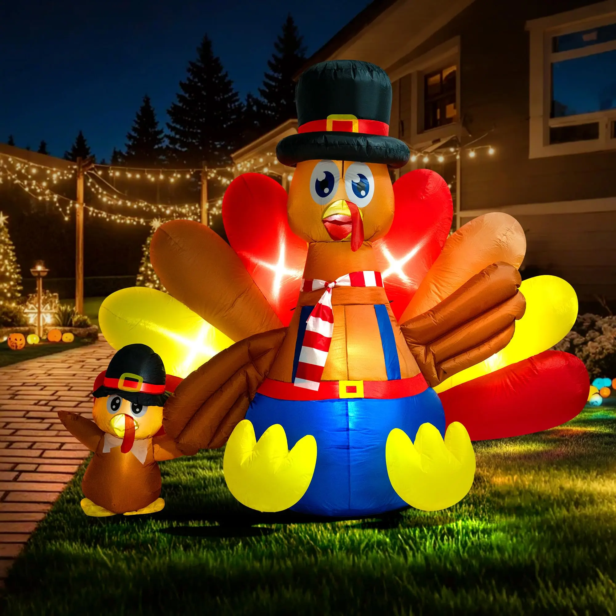 7.5ft Turkey with Chick