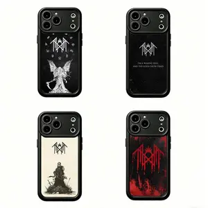 S1eep T0ken Dark Phone Case,Gothic Metal Vibe,Trendy Protective Cover,for iPhone 17 16 15 14 13 12 11 Plus Pro Max/X/XS/XSMAX and for Samsung S21–S26 Plus Ultra,The Best Gift for Yourself, Partner,Friends, and Family, Phone Accessories