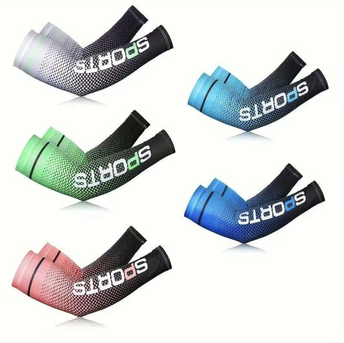 5 Pairs Arm Sleeve UV Sun Protection Sleeves Cooling Sports Sleeve Anti Slip Ice Silk Warmers Arm Covers for Men #backtoschool Women 5 Pairs Arm Sleeve UV Sun Protection Sleeves Cooling Sports Sleeve Anti Slip Ice Silk Warmers Arm Covers for Men #backtoschool Women