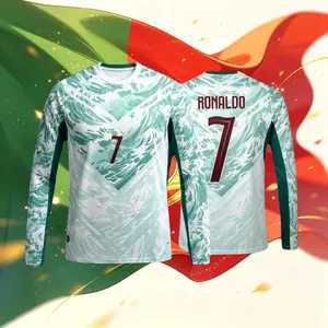 2026 Portugal Home Away 7# Ronaldo Short Long Sleeve Soccer Jersey
