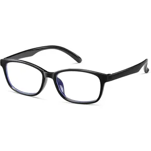 Distance Nearsighted Glasses Men, Square Near Sighted Myopia Eyeglasses, See Far Vision Lightweight Glasses