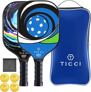 TICCI Elite Series Pickleball Paddle Set For Beginners And Professional Players - USAPA Approved
