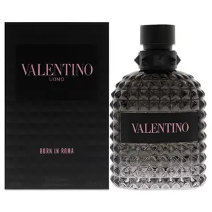 Valentino Uomo Born in Roma for Men 3.4 oz Eau de Toilette Woody Spicy Fragrance Valentino Uomo Born in Roma for Men 3.4 oz Eau de Toilette Woody Spicy Fragrance