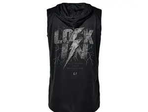 Lock In — Sleeveless Hooded Performance Tee