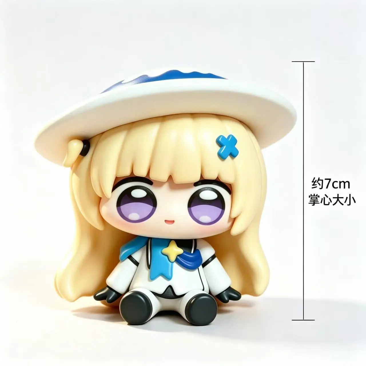 Wuthering Waves Chibi Phoebe Chubby Figure Cute Game Doll Desktop Ornament Fan Merch Birthday Gift
