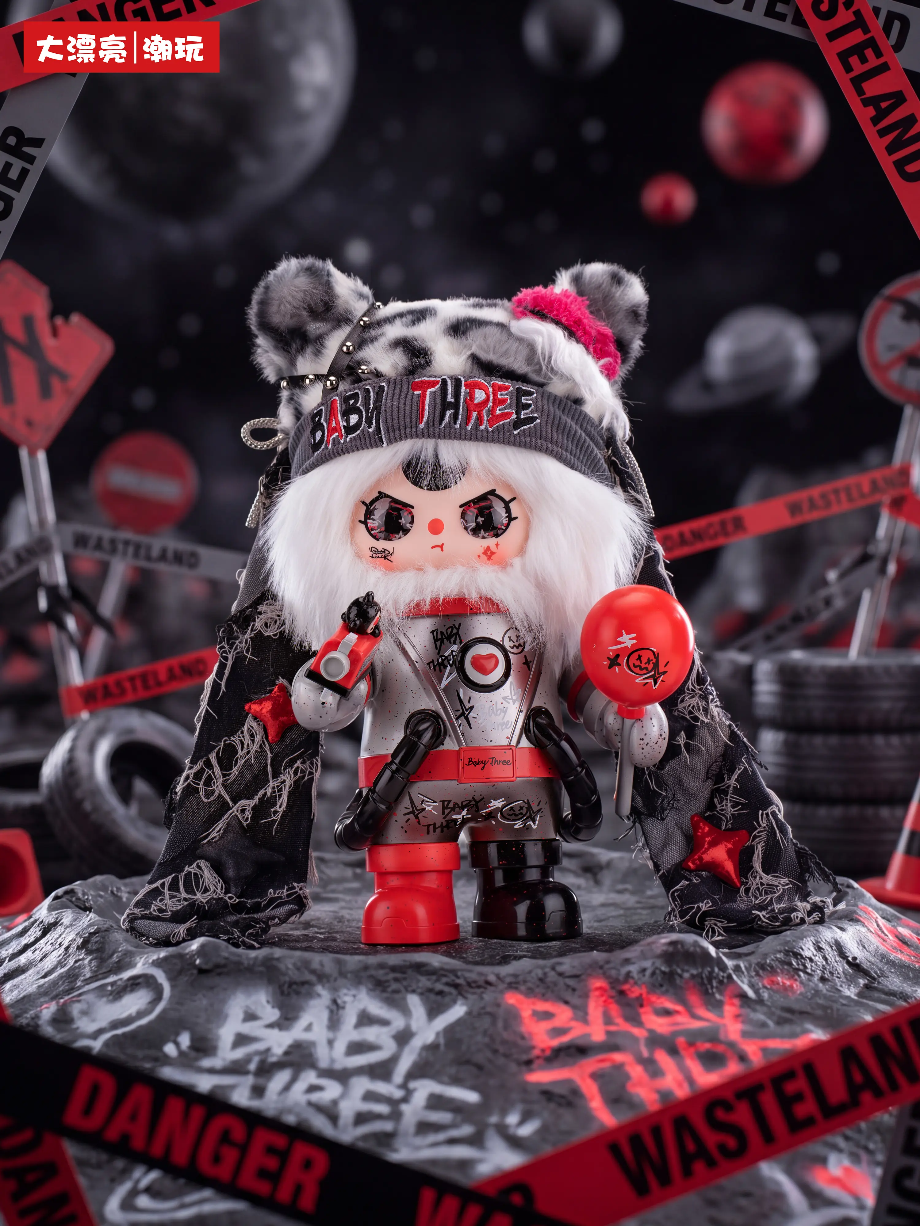 B16 -BabyThree-Dream Astronaut 400 Limited Edition Plush Blind Box Soft Collectibles
