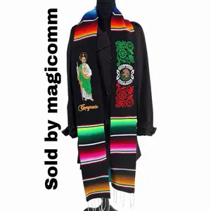 Graduation Stoles for Class 2026 with Vibrant Stripes and Bold Design