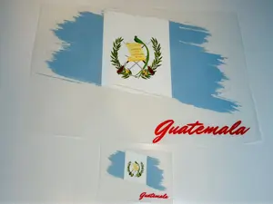 DTF  Transfer Sheet - CENTRO AMERICA DTF - Sticker - Not With T-Shirt - 14" SET Transfers 3´´ and 14´´