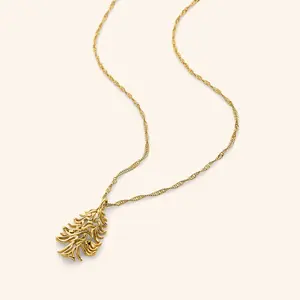 "Freedom is the Soul" Lebanon Cedar Necklace | Women