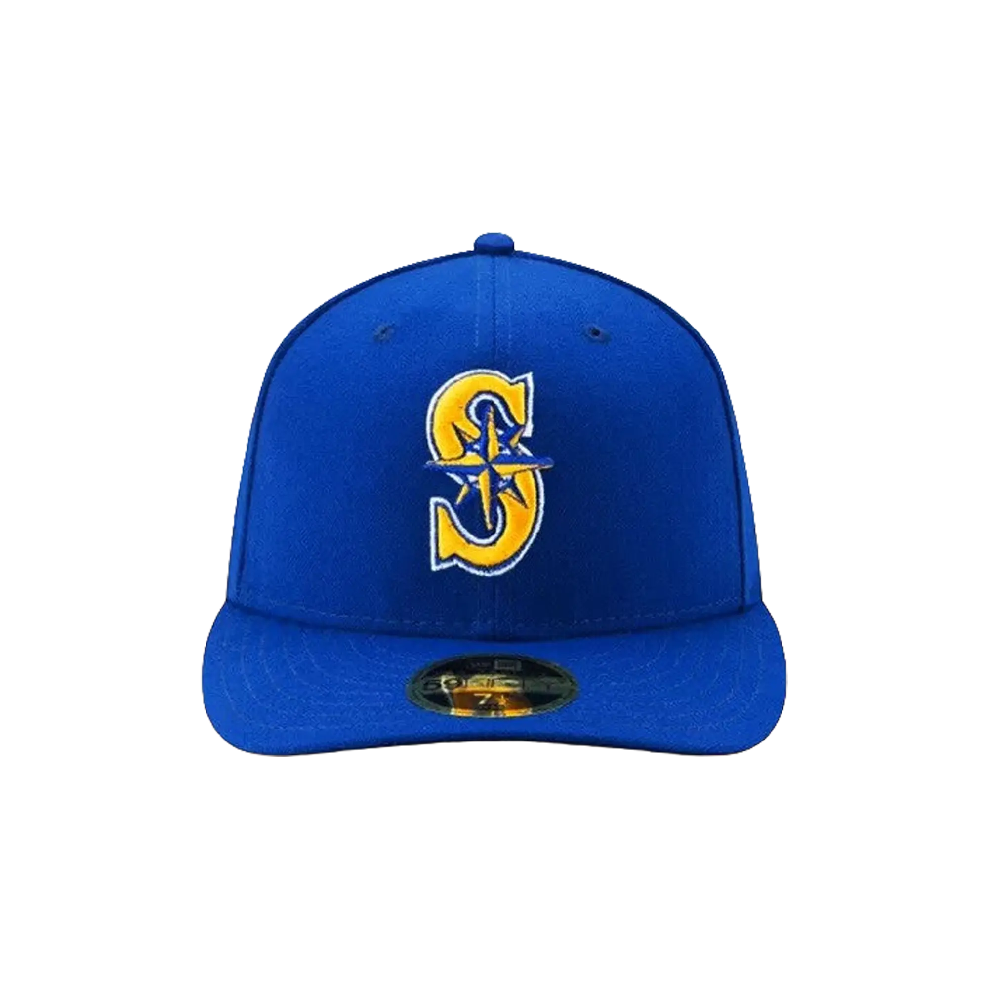 59FIFTY Seattle Mariners Low Profile Authentic Fitted Hat "Royal Blue" NE991