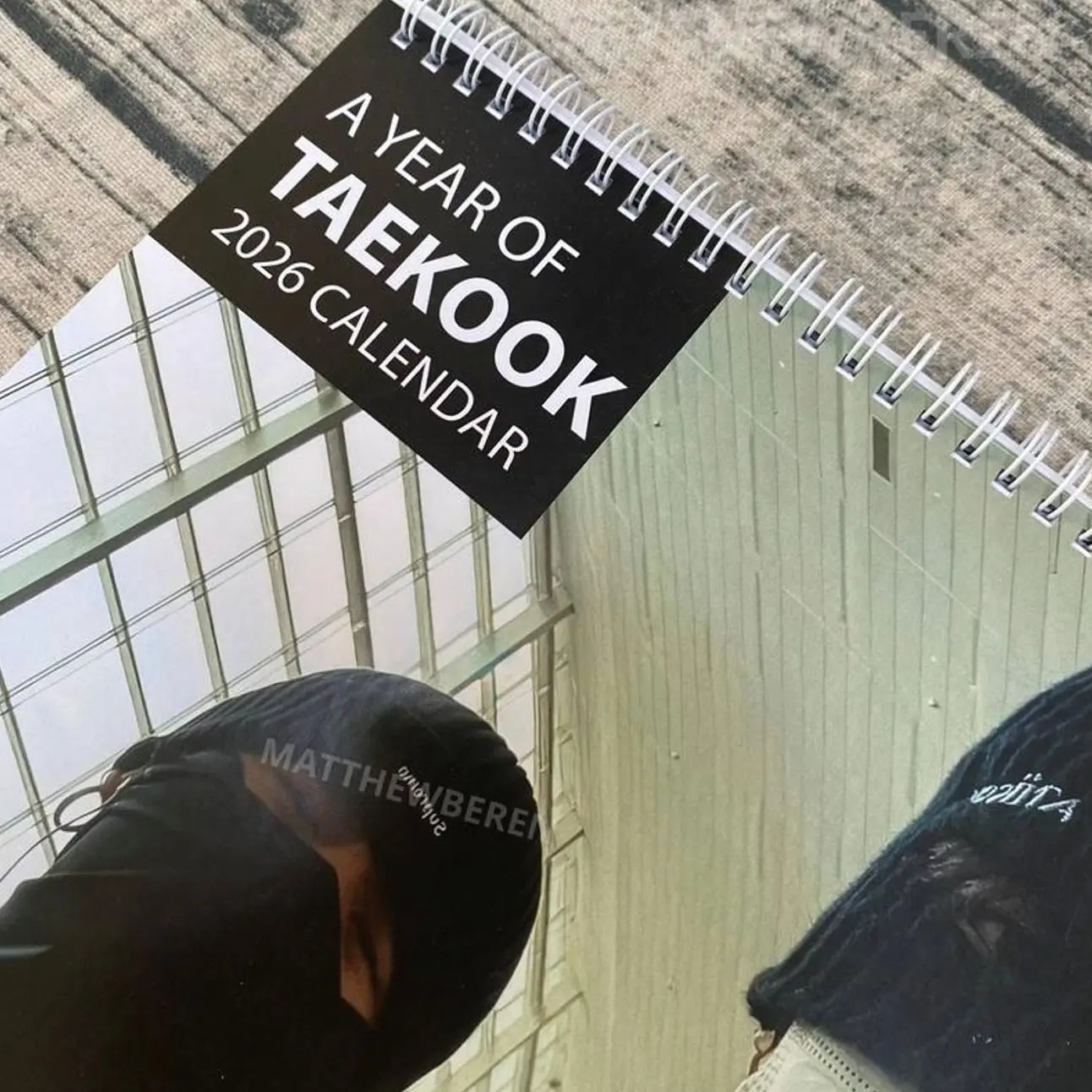 TAEKOOK 2026 Wall Calendar, OTP In Real Life, New Year Calendar, Calendar Gift For Couple, Holiday Gift Ideas For ARMY