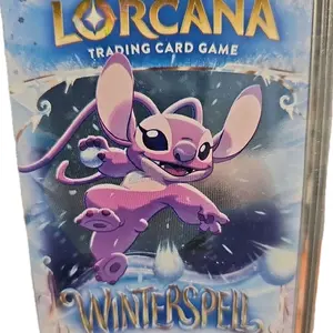 Lorcana Winterspell Authentic Sealed TCG Booster Pack, Collectible Trading Card Pack