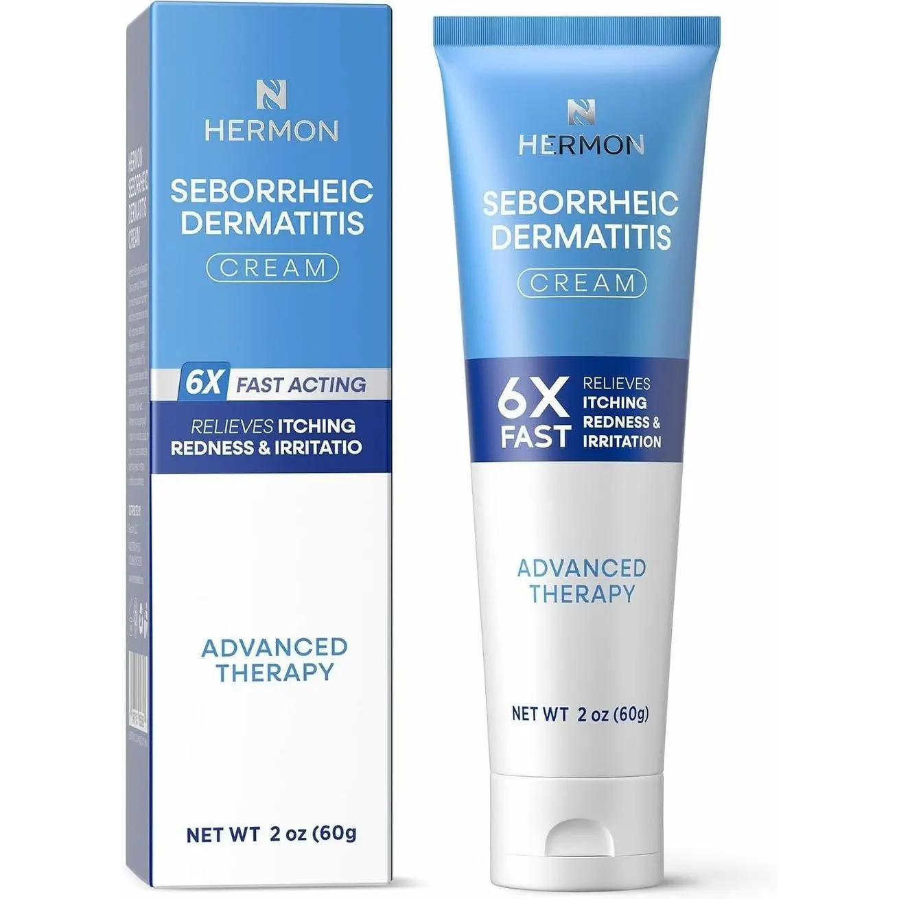 Seborrheic Dermatitis Scalp Treatment Cream: Soothing Itching Redness Scaling of Seborrheic Dermatitis - Fast-Acting Anti-Itch Ointment for Scalp Face Chest and Body for Men and Women 1 Pack       undefined
