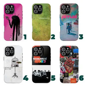 Zoé Band Phone Case | Reptilectric, Memo Rex Commander, Aztlán, Rocanlover Indie Rock Mexican Band Aesthetic for iPhone 17 promax to SE, SS Galaxy
