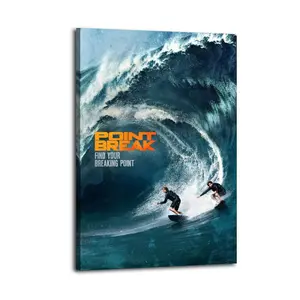 Point Poster Break Action Film Vintage Minimalist Movie (8) Gift For Friend Poster Bed Room Living Room Decor Modern Aesthetic Modern Aesthetic Office Gym Art Posters For Dorm Wall Decor