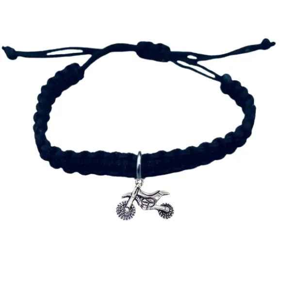 Dirt Bike Rope Bracelet Dirt Bike Rope Bracelet
