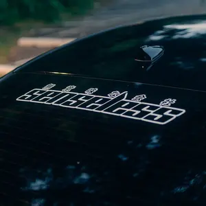 Senseless Outline Vinyl Car Windshield Banner