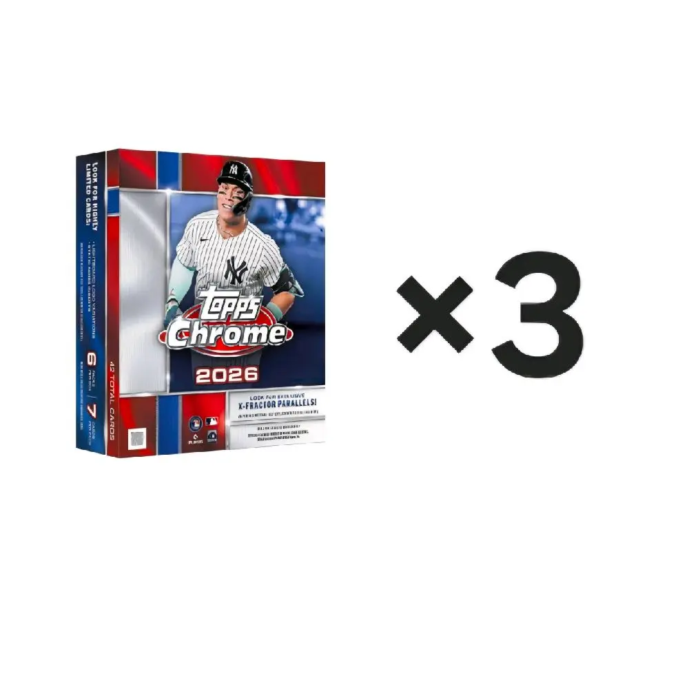 Break #30 (3) 2026 topps Chrome Mega Boxes