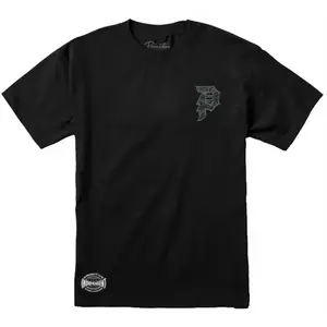 Primitive Company Independent Stickers Dirty P Black Tee Skateboarding T-Shirt