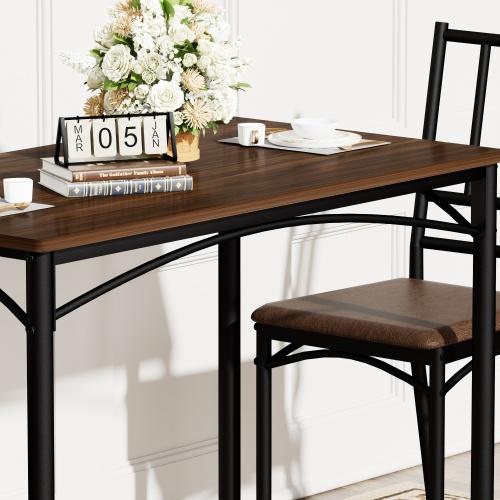 Bellemave Dining Table Set, Bar Table with 4 Dining Benches, Kitchen Table Counter with Chairs, Industrial for Kitchen Breakfast Table, Living Room, Party Room, , 43.3″L x23.6″W x 30.1″H Bellemave Dining Table Set, Bar Table with 4 Dining Benches, Kitchen Table Counter with Chairs, Industrial for Kitchen Breakfast Table, Living Room, Party Room, , 43.3″L x23.6″W x 30.1″H