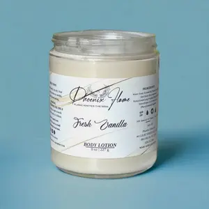 Fresh Vanilla Body Lotion with Vanilla Bean