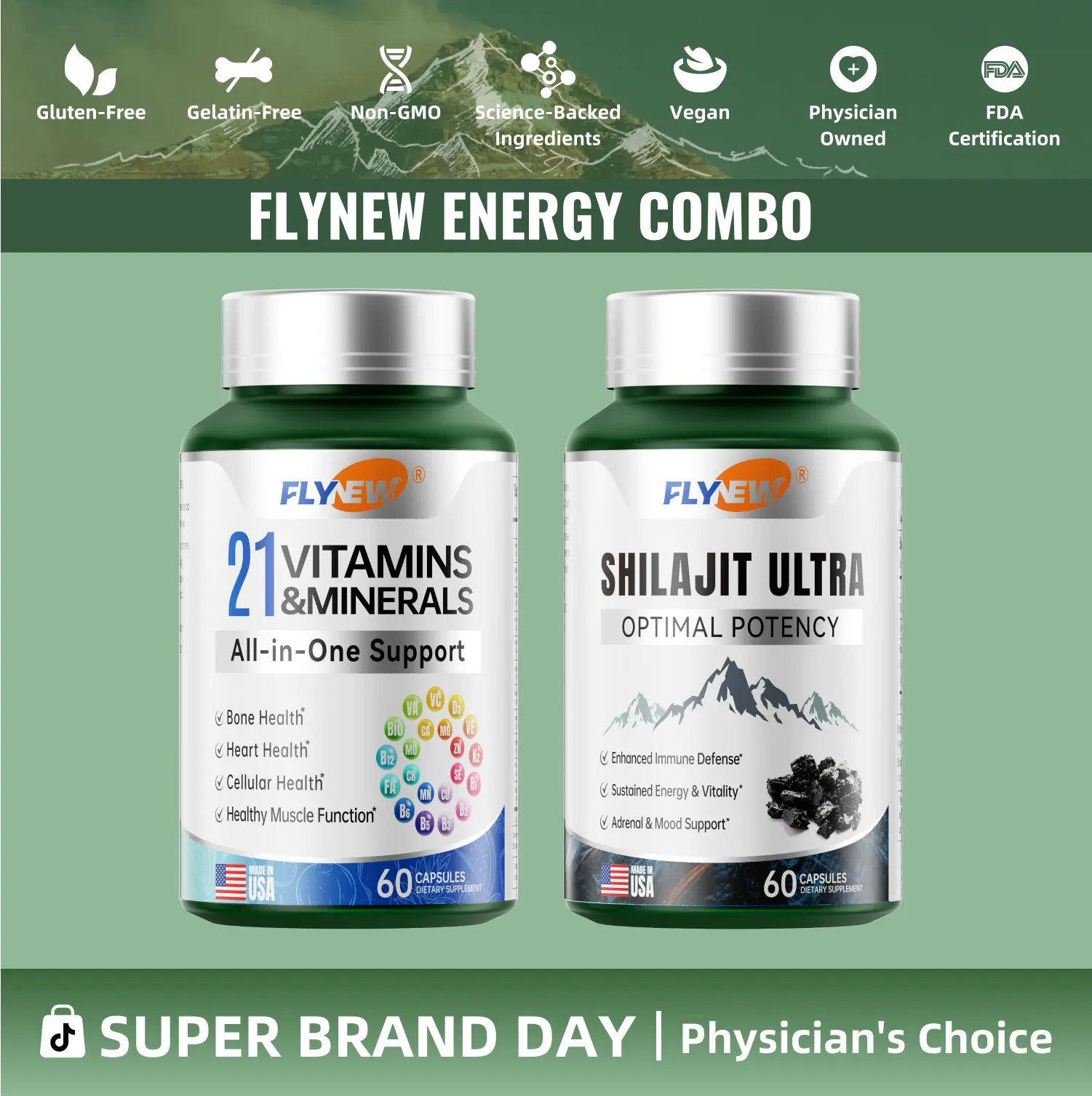 Shilajit Ultra Vitamins & Mineral Complex