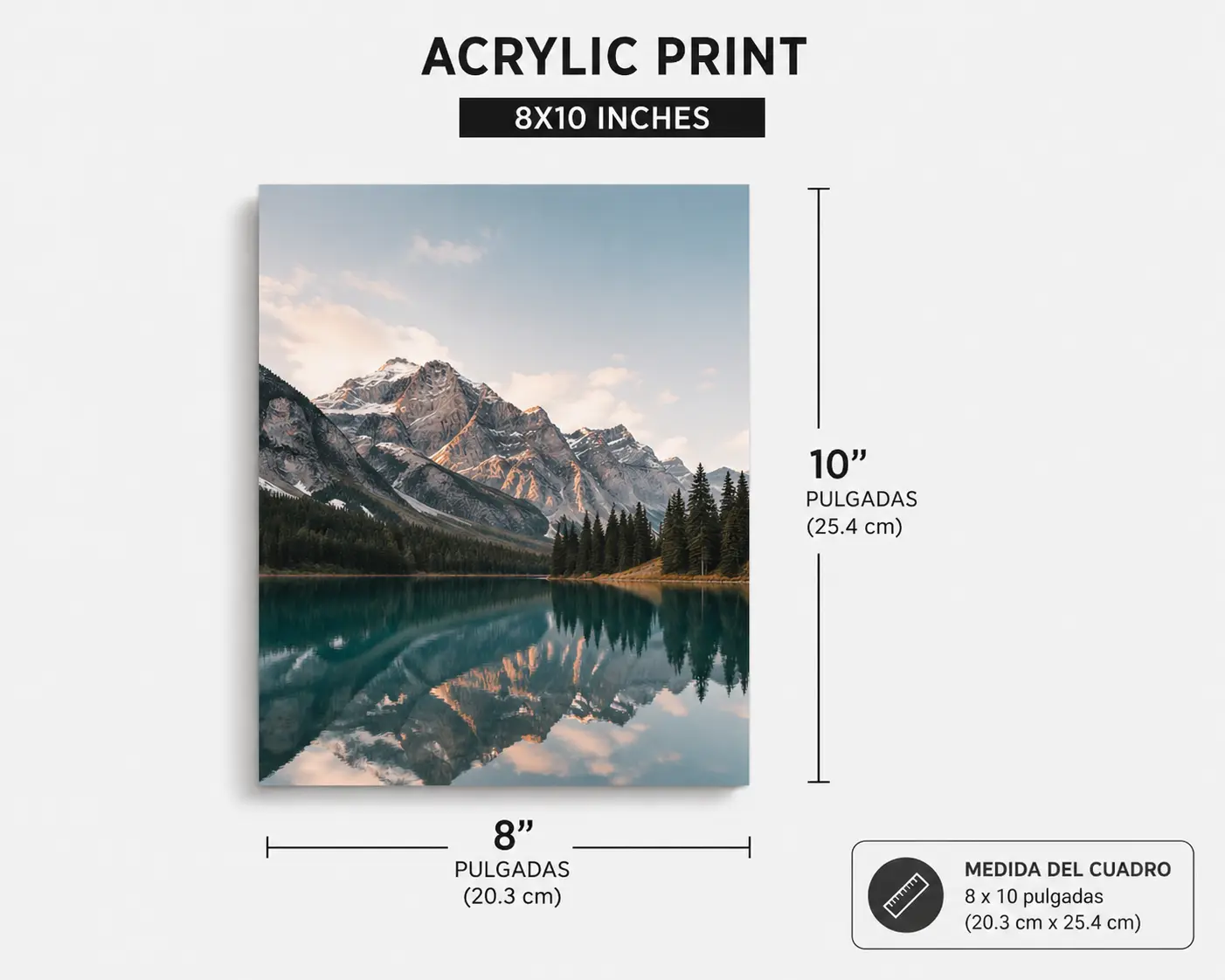 Luxury acrylic prints with stunning depth and vibrant colors. Perfect for modern wall decor.