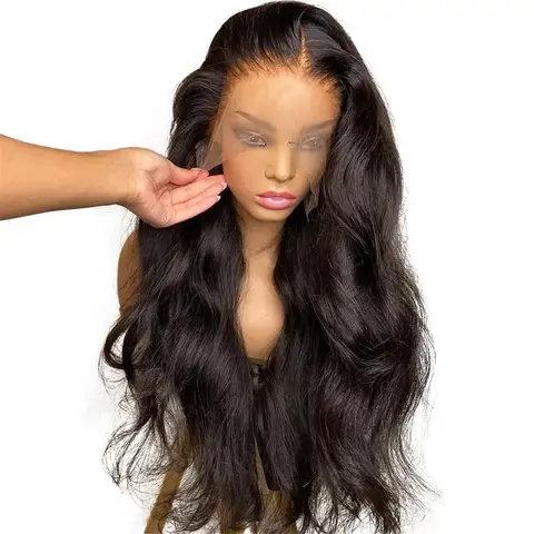 Bling Hair 13x6 13x4 Transparent HD Lace Front Human Hair Wigs Body Wave Pre Plucked 360 Swiss Lace for Women 180 Density with Baby Hair Natural Hairline 32inch #Summervibes