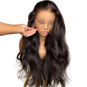 Bling Hair 13x6 13x4 Transparent HD Lace Front Human Hair Wigs Body Wave Pre Plucked 360 Swiss Lace for Women 180 Density with Baby Hair Natural Hairline 32inch #Summervibes