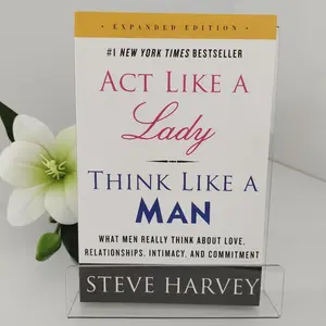 Act Like a Man Think Like a Woman Book, Bestseller Actlikeaadythinklikeaman, Inspiring Men & Women Guide, Genuine English Edition, Modern