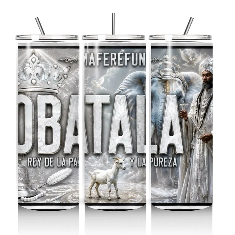 * Custom Obatala 20oz Tumbler | Personalized Skinny Tumbler