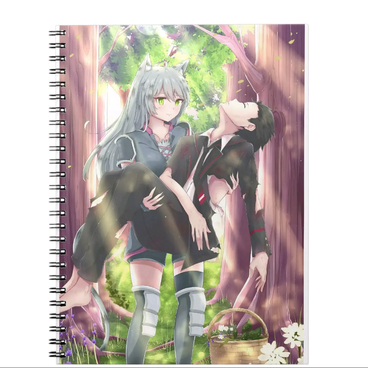 Spiral Photo Notebook PU Leather