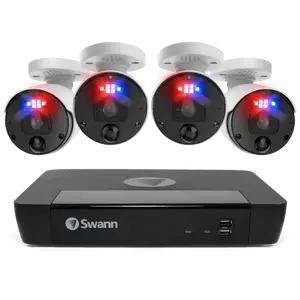 Swann 4K Ultra HD 8-Channel NVR Security System with 4 Professional Cameras