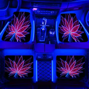 Car Floor Mat, Water-absorbent & Non-slip Car Mat, Universal Car Interior Protection Decoration for Most Car Front & Rear Seat