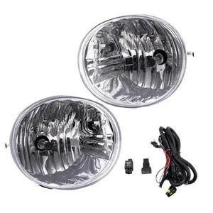 Fit For 04-05 Toyota RAV4 Factory Fit Fog Light Bumper Kit Clear Lens 1Pair New