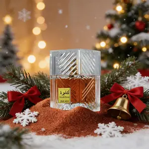 100ML Arabic Men's Perfume, Fragranced Long-Lasting Natural Scent, Spicy Woody Fragrance, Aromatic Amberwood, Attractive Floral Cologne, Seductive Charm, Birthday Gift, Christmas Present