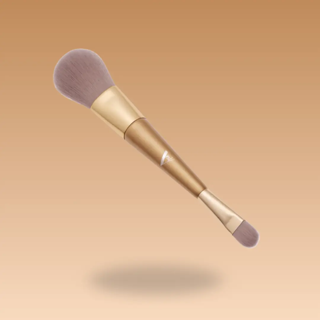 Dual Ended Lip and Cheek Brush