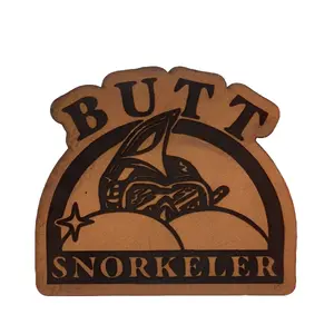 Butt snorkeler leatherette patch