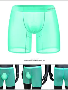 3pcs Men's Transparent Thong Underwear, Sexy Trendy Style, Lightweight Breathable Mesh, Hollow Out Design, Comfortable Daily Wear