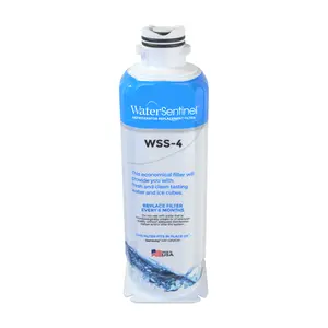 WaterSentinel WSS-4 Refrigerator Water Filter Replacement for Samsung HAF-QIN/EXP HAF-QIN HAF-QINS DA97-17376B DA97-08006C with Compressed Carbon Block for Clean Tasty Water
